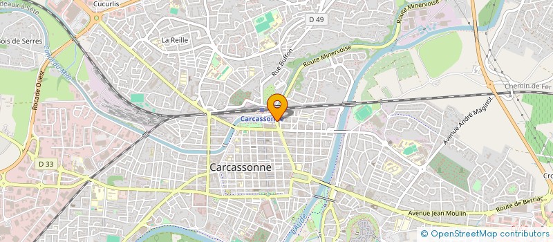localisation de l'entreprise SCI OSMOSE à CARCASSONNE