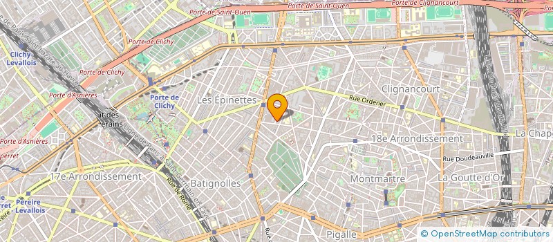 localisation de l'entreprise SCI OSPEHA  PARIS