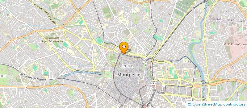 localisation de l'entreprise SCI OSSAU à MONTPELLIER