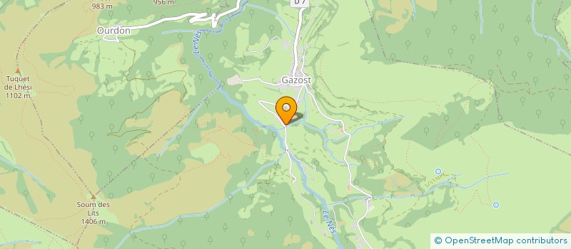 localisation de l'entreprise SCI OSTALES  GAZOST