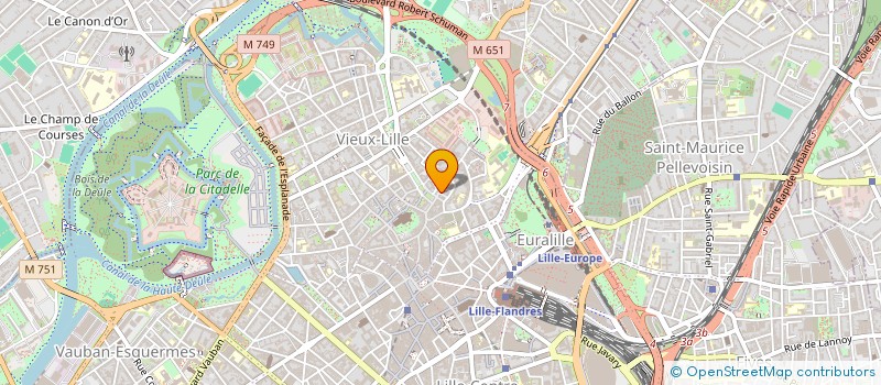 localisation de l'entreprise SCI OSTENDE à LILLE