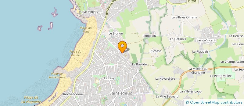 localisation de l'entreprise SCI OSTEO CORNEC  SAINT-MALO