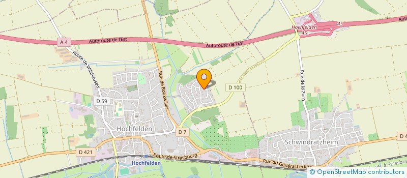 localisation de l'entreprise SCI OSTERBRUCK  BOSSENDORF