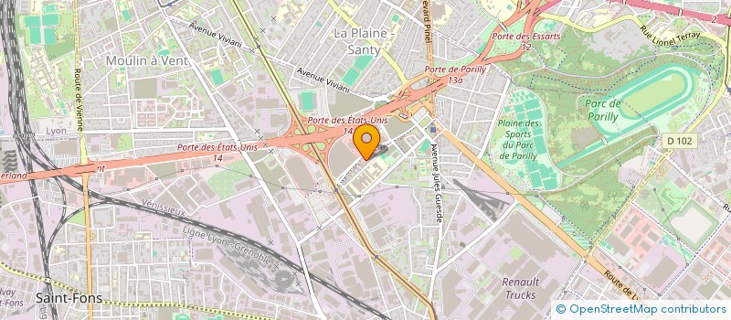 localisation de l'entreprise SCI OSTERODE CAMP  VENISSIEUX