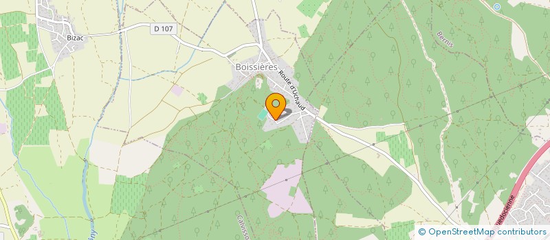 localisation de l'entreprise SCI OSTLAND  BOISSIERES