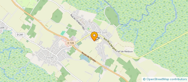 localisation de l'entreprise SCI OSTREA à MARENNES-HIERS-BROUAGE
