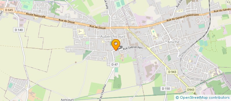 localisation de l'entreprise SCI OSTREVENT MEDICA UNION  AUBERCHICOURT