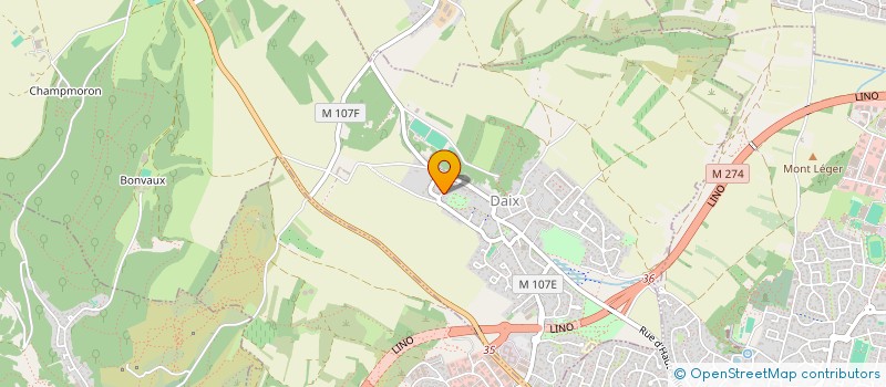 localisation de l'entreprise SCI OT MAGNY  DAIX