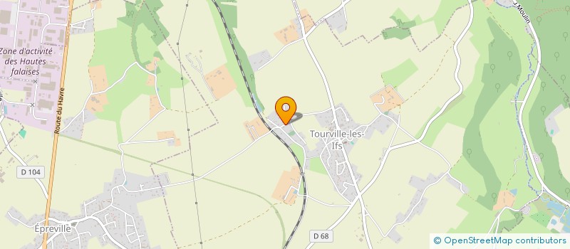 localisation de l'entreprise SCI OTA  TOURVILLE-LES-IFS