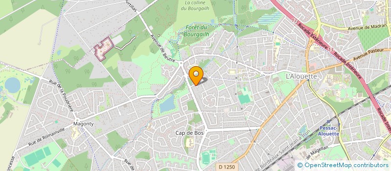 localisation de l'entreprise SCI OTAPIK  PESSAC