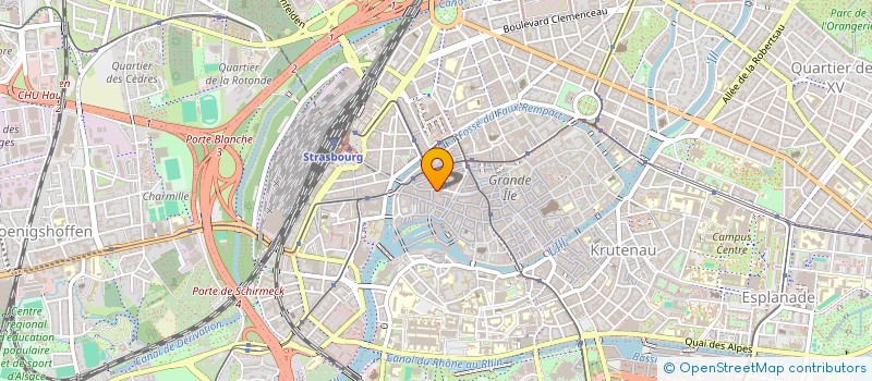 localisation de l'entreprise SCI OTH PETITE FRANCE DEVELOPPEMENT  STRASBOURG