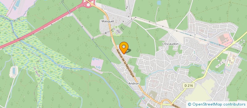 localisation de l'entreprise SCI OTIS  MIOS