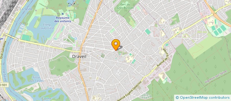 localisation de l'entreprise SCI OTLD  DRAVEIL