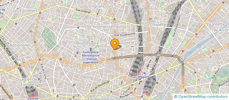 localisation de l'entreprise SCI OTT-CHARON  PARIS