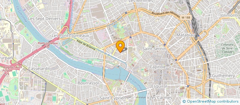 localisation de l'entreprise SCI OTTAWA LTD à TOULOUSE