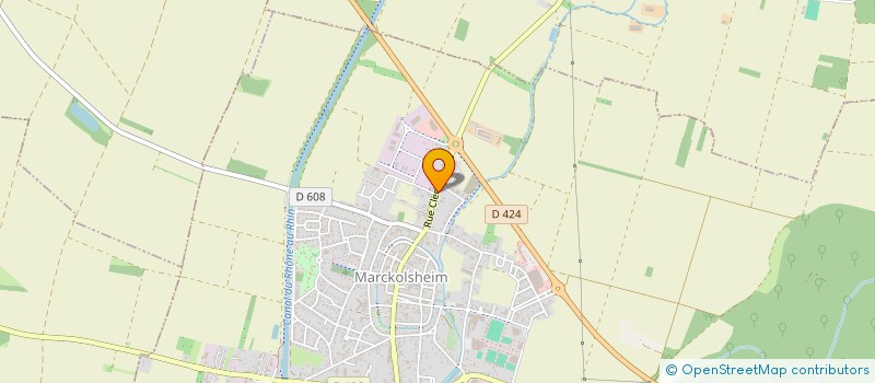 localisation de l'entreprise SCI OTTER  MARCKOLSHEIM