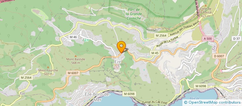 localisation de l'entreprise SCI OTTOMATS  EZE