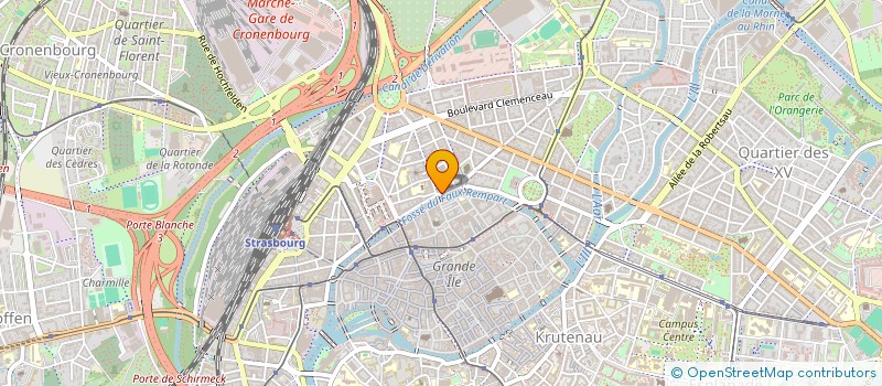 localisation de l'entreprise SCI OTTROT à STRASBOURG