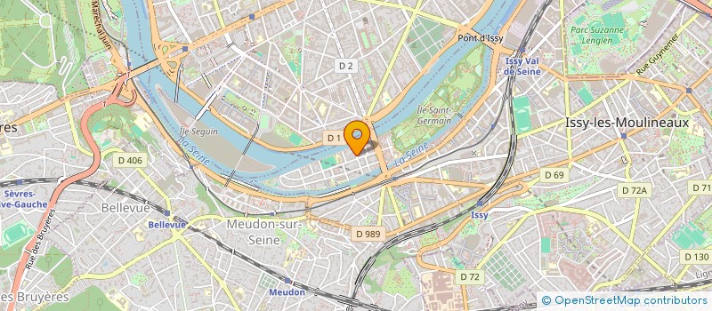 localisation de l'entreprise SCI OU & ROSSI à ISSY-LES-MOULINEAUX