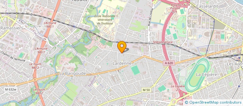 localisation de l'entreprise SCI OUAKNINE à TOULOUSE
