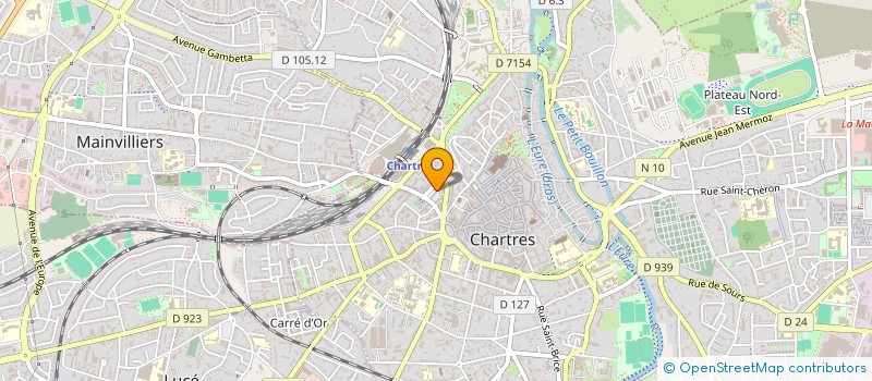 localisation de l'entreprise SCI OUBA à CHARTRES