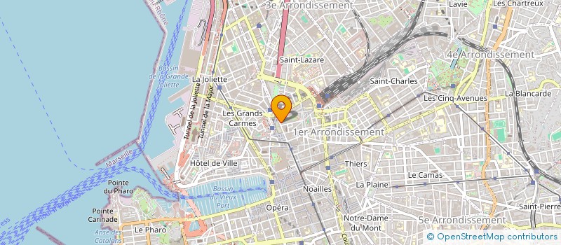 localisation de l'entreprise SCI OUDAIE à MARSEILLE