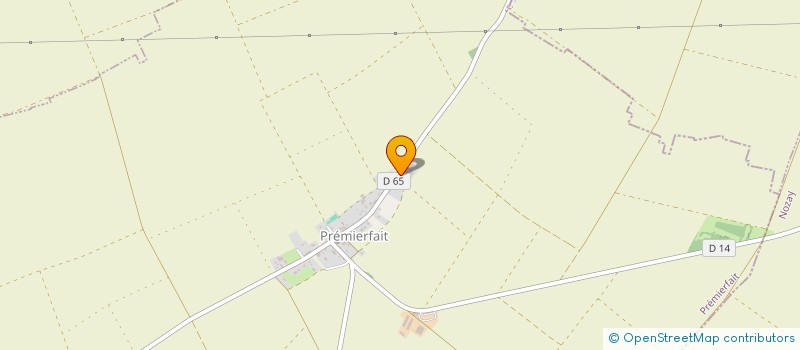 localisation de l'entreprise SCI OUDIN-GOBIN  PREMIERFAIT