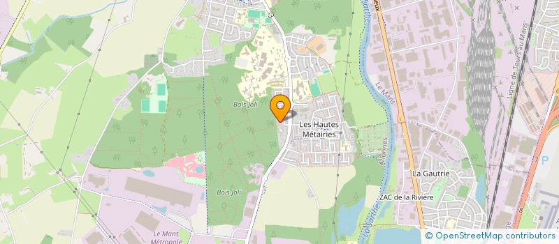 localisation de l'entreprise SCI OUDIN-LEPINAY  ALLONNES