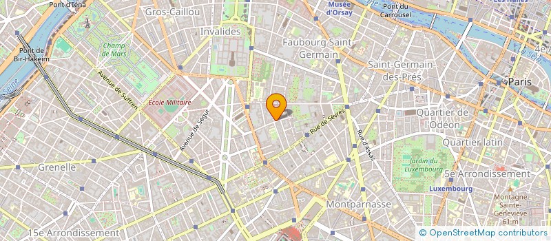 localisation de l'entreprise SCI OUDINOT 92  LA CHAPELLE-SUR-ERDRE