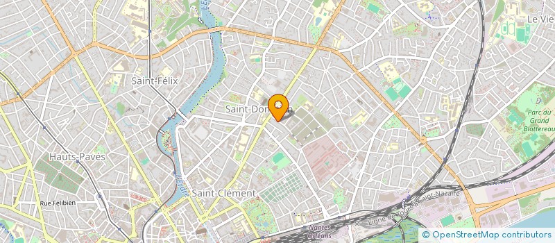 localisation de l'entreprise SCI OUESSANT 2 à NANTES