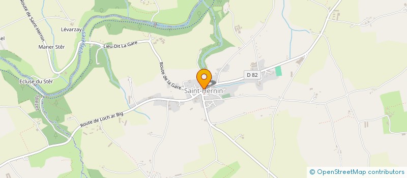 localisation de l'entreprise SCI OUEST IMMOBILIERE  MOTREFF