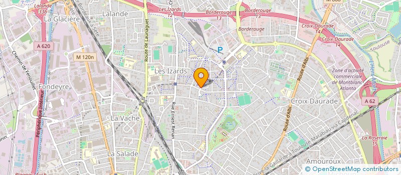 localisation de l'entreprise SCI OUFAFA à TOULOUSE