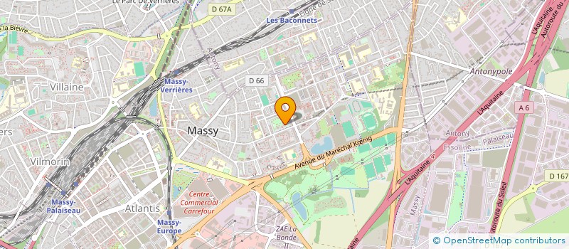 localisation de l'entreprise SCI OUHMOU à MASSY