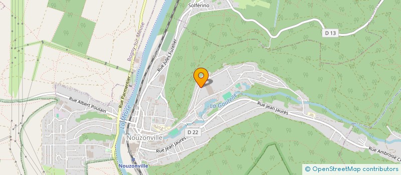 localisation de l'entreprise SCI OUHROUCHE  NOUZONVILLE