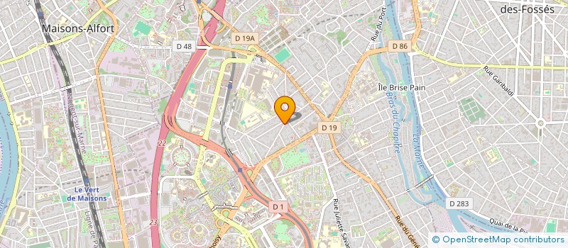 localisation de l'entreprise SCI OULAHIANE à CRETEIL