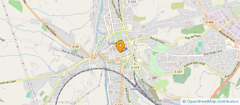localisation de l'entreprise SCI OULALDJ à LISIEUX