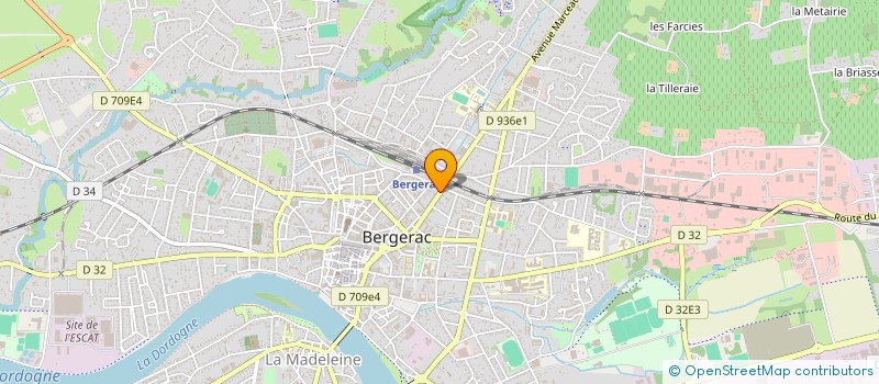 localisation de l'entreprise SCI OULCHES à BERGERAC