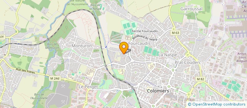 localisation de l'entreprise SCI OULD-AMAR à COLOMIERS