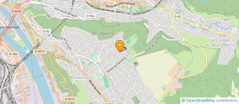 localisation de l'entreprise SCI OULHEN  BONSECOURS