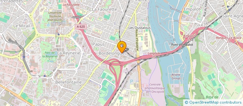 localisation de l'entreprise SCI OULIE à TOULOUSE