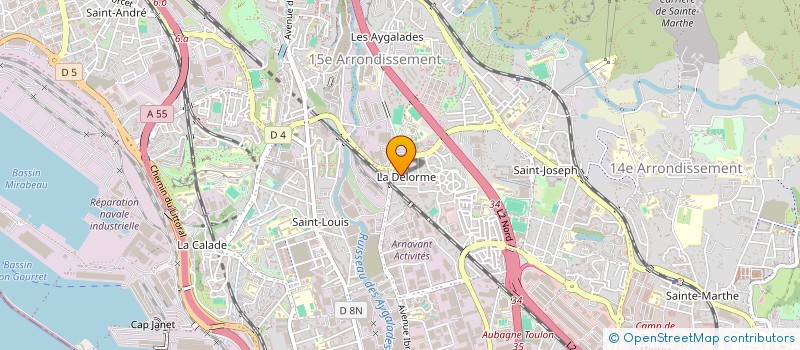 localisation de l'entreprise SCI OUMELKIR à MARSEILLE