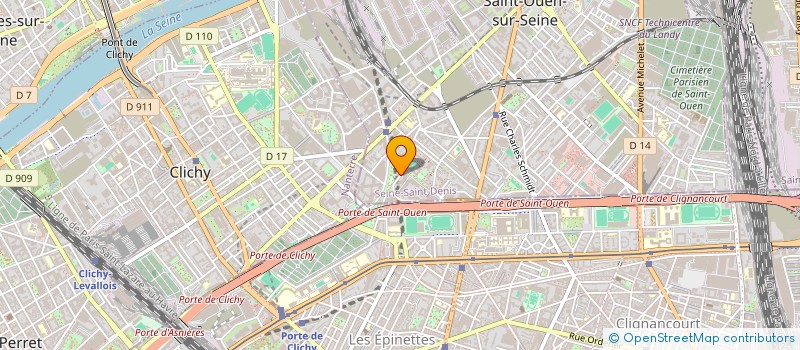 localisation de l'entreprise SCI OUMI 39 à SAINT-OUEN-SUR-SEINE