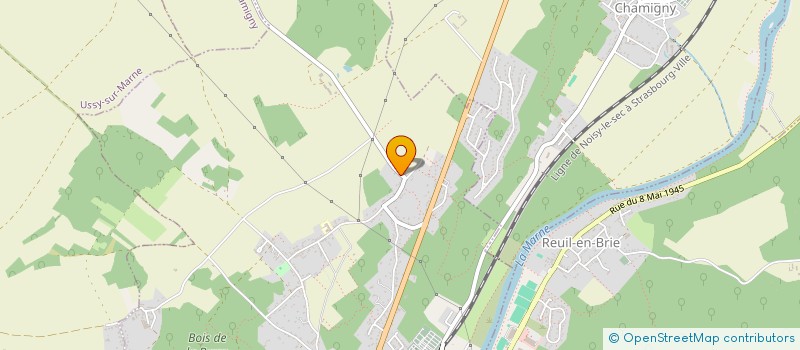 localisation de l'entreprise SCI OUNICH  LA FERTE-SOUS-JOUARRE