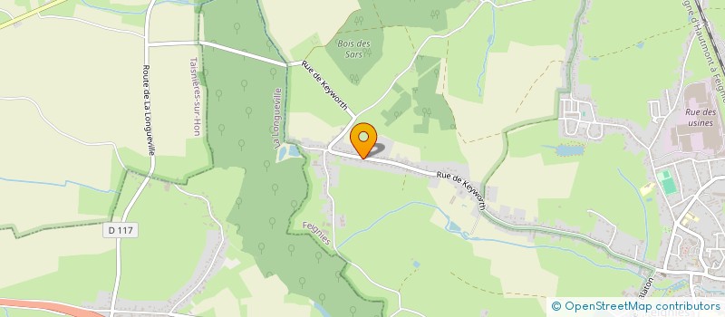 localisation de l'entreprise SCI OUR DREAM  FEIGNIES