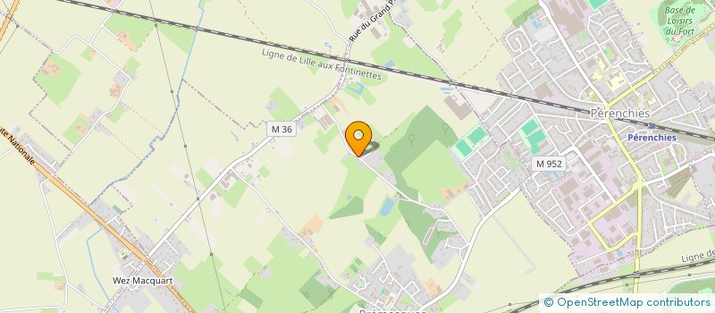 localisation de l'entreprise SCI OURAL  PREMESQUES