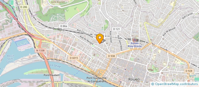 localisation de l'entreprise SCI OURALSKAIA-GRESSER à ROUEN