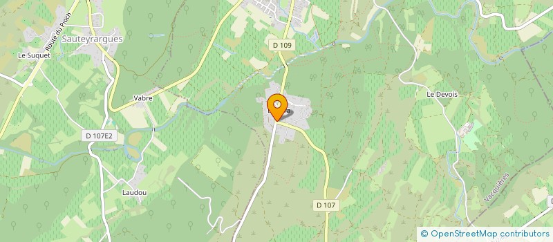 localisation de l'entreprise SCI OURANOS  VACQUIERES