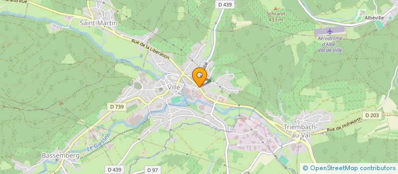 localisation de l'entreprise SCI OURY  VILLE