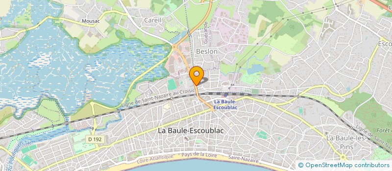 localisation de l'entreprise SCI OUSTAU  NANTES