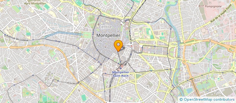 localisation de l'entreprise SCI OUSTAU à MONTPELLIER